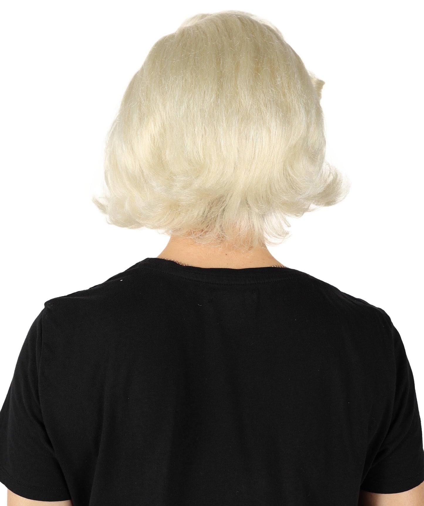 HPO Unisex Eva Le Queen Wavy Blonde Wigs for Men and Women - Long Hairstyle Costume Wig, Adjustable Cap for Comfort Perfect for Cosplay, Drag Shows and Parties - Royal and Bold Look