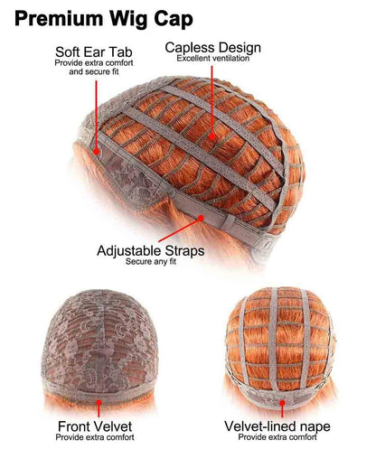 HPO Unisex Eva Le Queen Wavy Blonde Wigs for Men and Women - Long Hairstyle Costume Wig, Adjustable Cap for Comfort Perfect for Cosplay, Drag Shows and Parties - Royal and Bold Look