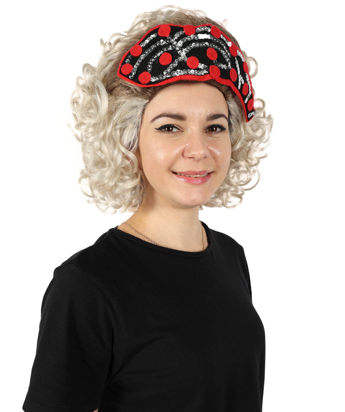 HPO Ciara Multiple Curly Style Wig for Women,Glamorous Look for Cosplay & Events Premium Synthetic Hair with Natural Look & Feel.