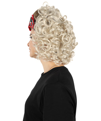 HPO Ciara Multiple Curly Style Wig for Women,Glamorous Look for Cosplay & Events Premium Synthetic Hair with Natural Look & Feel.