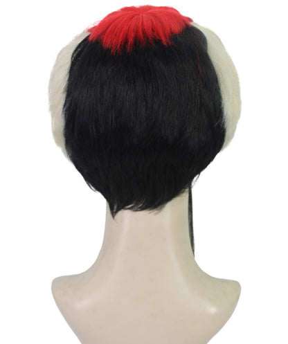 HPO Edgy Asymmetrica Straight Long Bangs Two-Tone Multiple Wig | Cosplay Wig | Flame-retardant Synthetic Fiber
