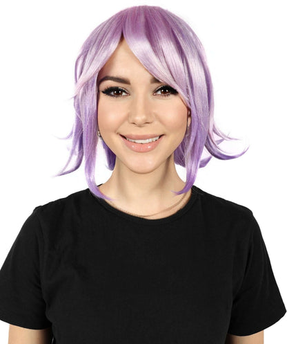 HPO Women Magical Adventurer Wavy Multiple Wig - Inspired by Fantasy Anime Characters, Breathable Capless Cap
