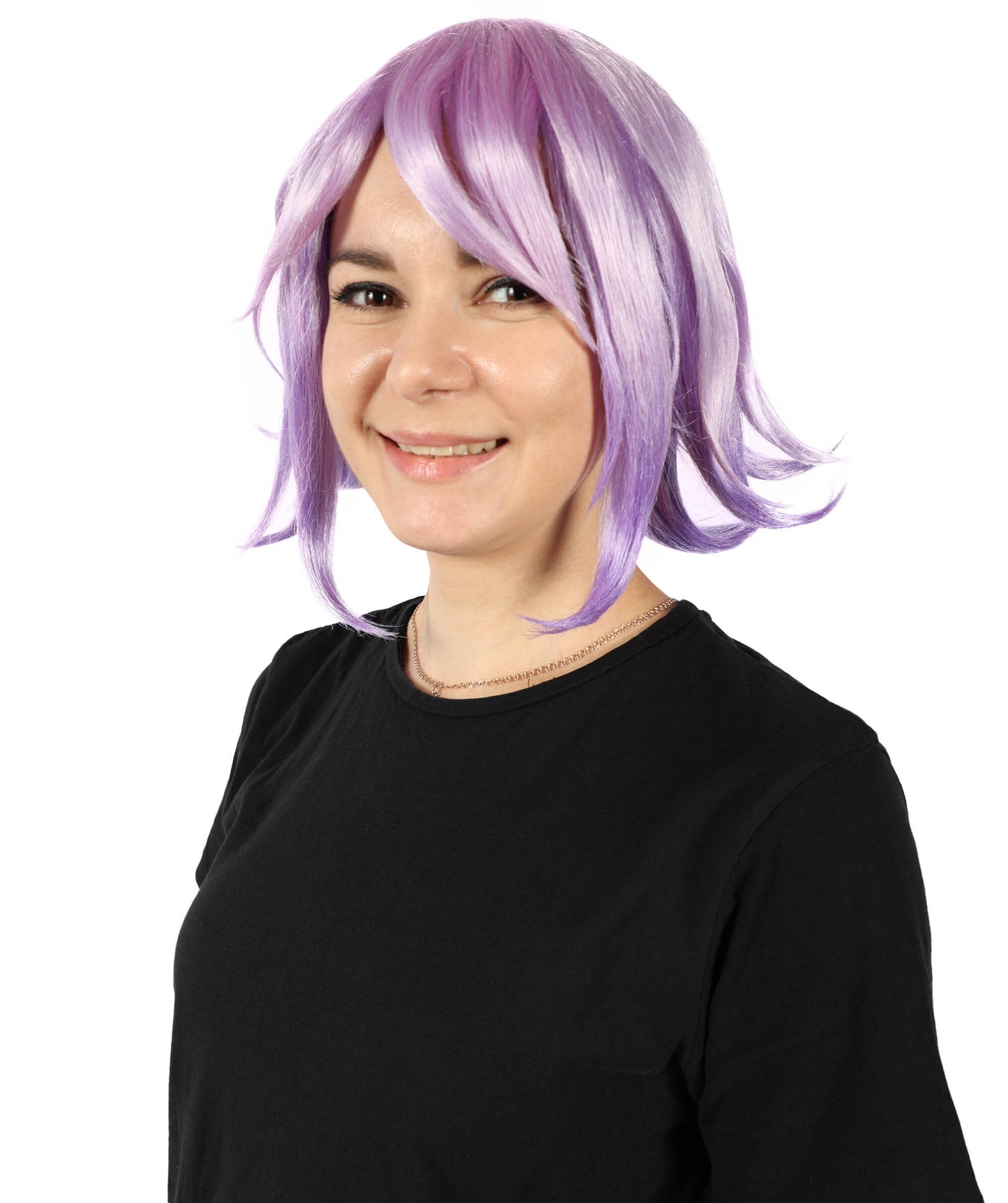 HPO Women Magical Adventurer Wavy Multiple Wig - Inspired by Fantasy Anime Characters, Breathable Capless Cap