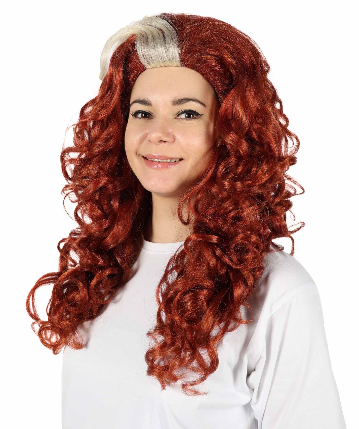 HPO Adult Women Leexa Fox Wavy Multiple Wig – Stylish and Comfortable Synthetic Wig for Cosplay & More, Premium Breathable Capless Cap with Flame Retardant Synthetic Fiber Hair