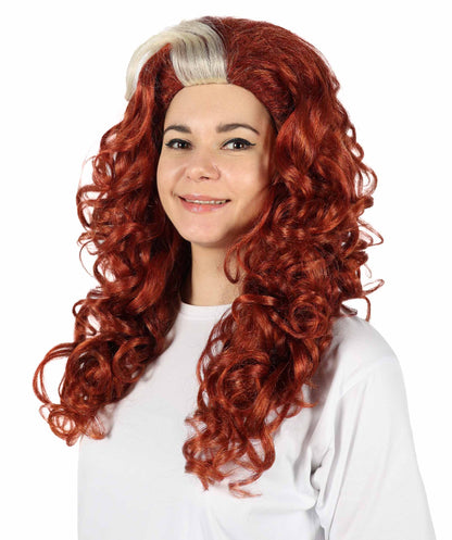 HPO Adult Women Leexa Fox Wavy Multiple Wig – Stylish and Comfortable Synthetic Wig for Cosplay & More, Premium Breathable Capless Cap with Flame Retardant Synthetic Fiber Hair