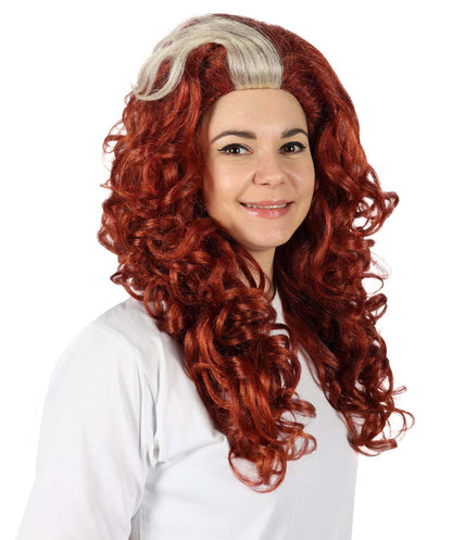 HPO Adult Women Leexa Fox Wavy Multiple Wig – Stylish and Comfortable Synthetic Wig for Cosplay & More, Premium Breathable Capless Cap with Flame Retardant Synthetic Fiber Hair