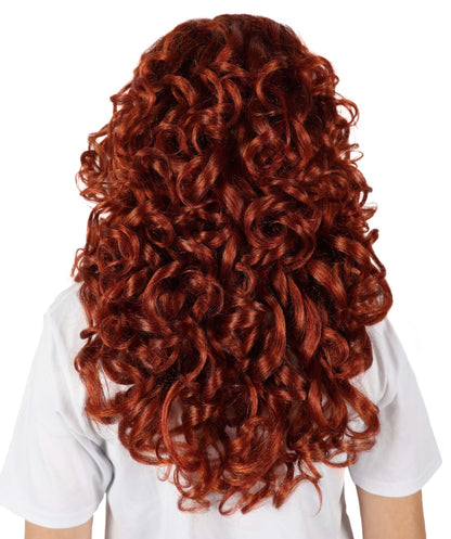 HPO Adult Women Leexa Fox Wavy Multiple Wig – Stylish and Comfortable Synthetic Wig for Cosplay & More, Premium Breathable Capless Cap with Flame Retardant Synthetic Fiber Hair