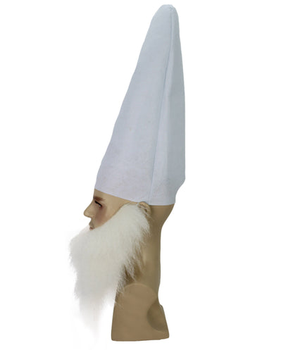 HPO Adult Men'S Cnome Beard Barbe De Gnome | Realistic Beard for Halloween Cosplay & Theater | Comfortable Fit for Adults | Perfect for Gnome Dwarf or Fantasy-Themed Looks