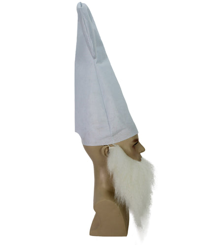 HPO Adult Men'S Cnome Beard Barbe De Gnome | Realistic Beard for Halloween Cosplay & Theater | Comfortable Fit for Adults | Perfect for Gnome Dwarf or Fantasy-Themed Looks