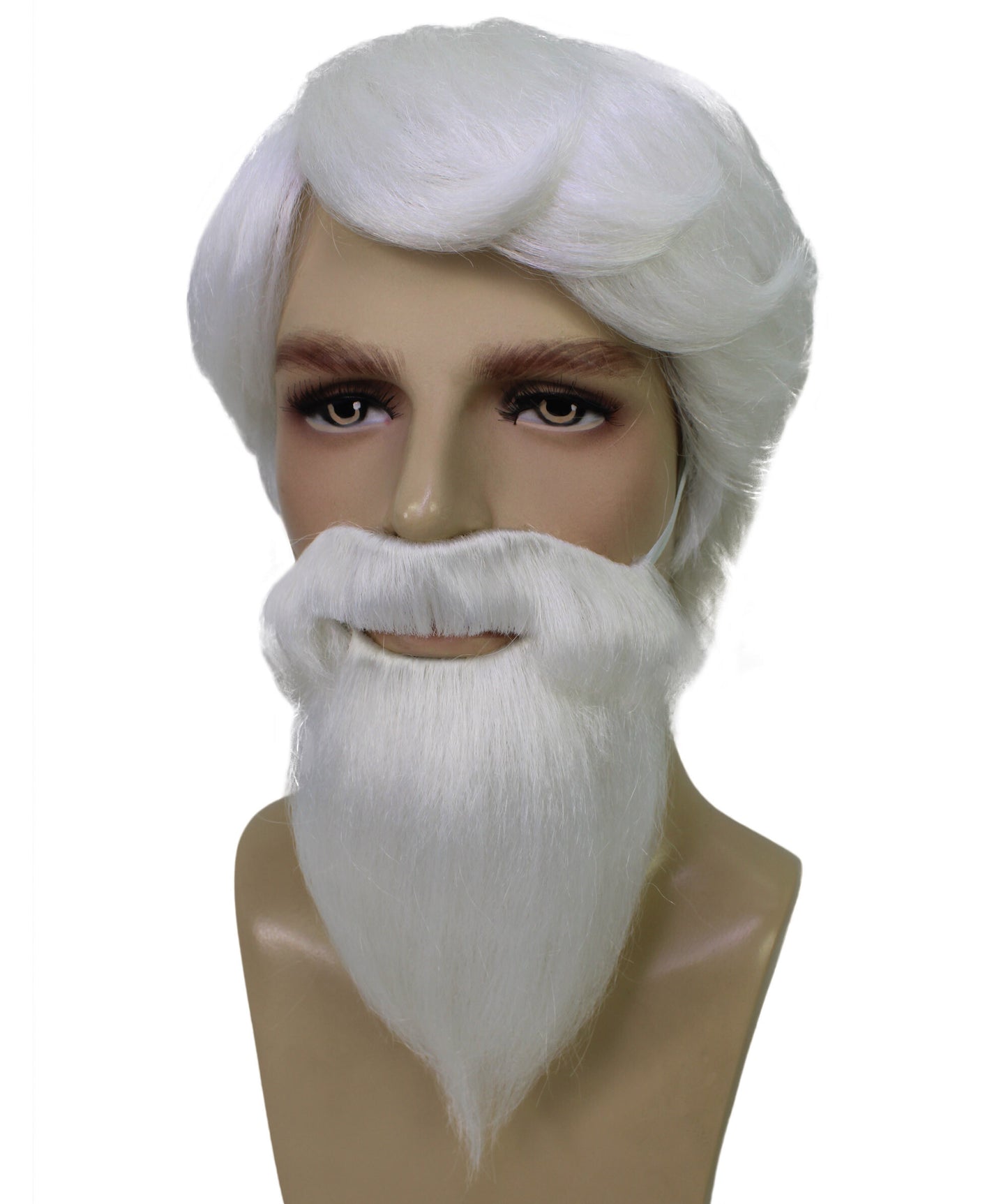 HPO Adult Men’s Forum Novelties Southern Colonel Wig & Beard Set for Historical and Themed Costumes Great for Parties Events and Cosplay