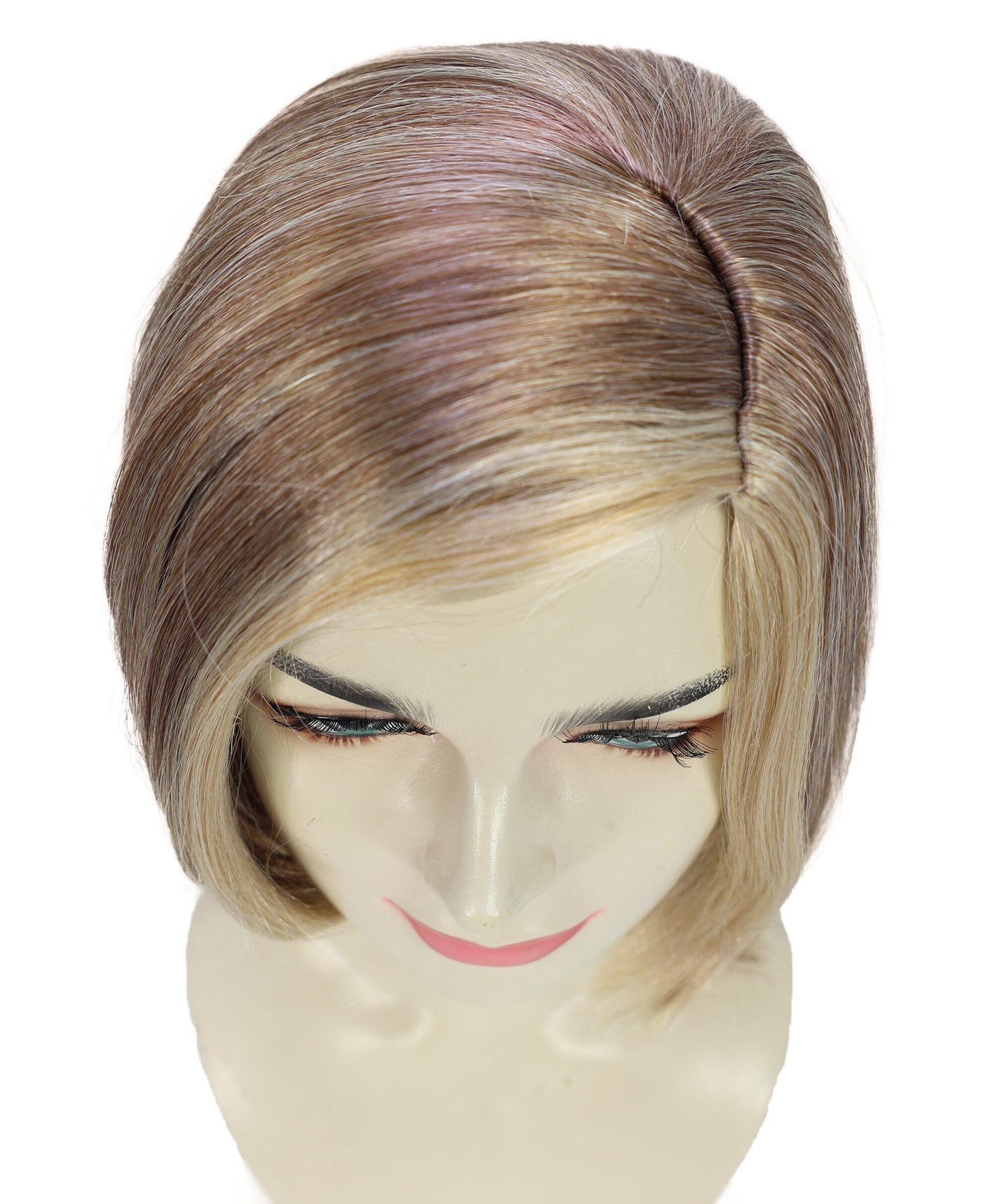 HPO Women 90's Short Layered – Straight Multiple Wig,  Adjustable Fit Lightweight Synthetic Fiber, Perfect for 90s-Them,Halloween Cosplay and Retro Events