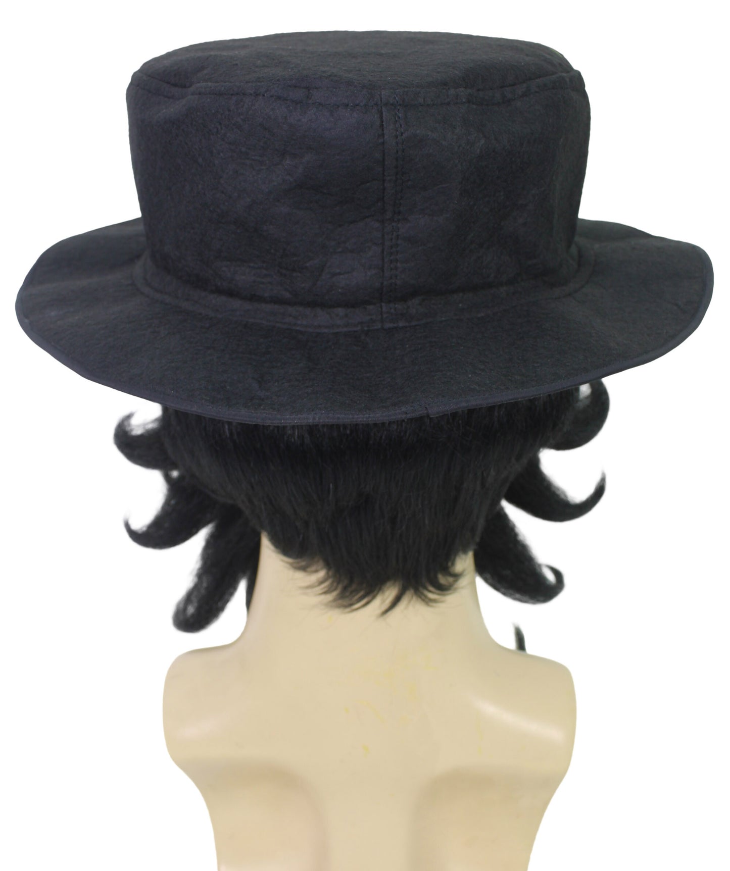 HPO  Men Twisted Circus Scoundrel Black Head Beard & Moustache – Perfect Costume Accessory, Halloween and Themed Events