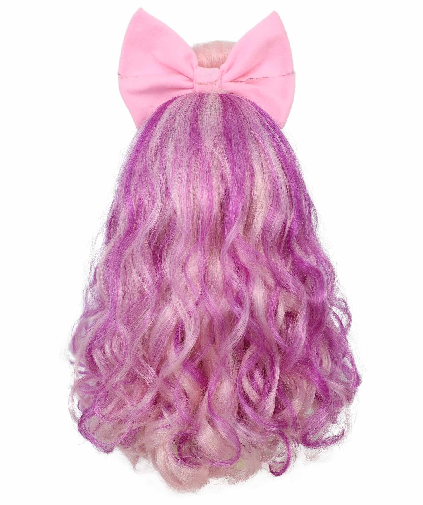HPO Teens Animated Movie Character Multiple Wavy Wigs | Halloween and Cosplay Wig | Flame-retardant Synthetic Fiber