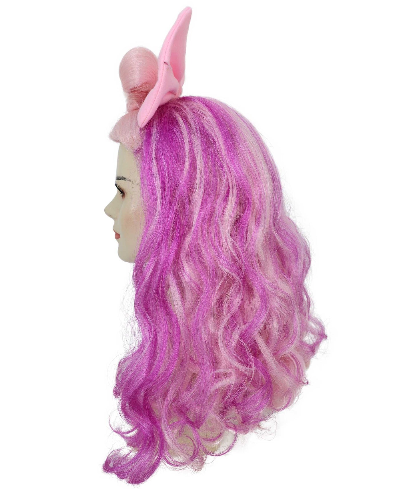 HPO Teens Animated Movie Character Multiple Wavy Wigs | Halloween and Cosplay Wig | Flame-retardant Synthetic Fiber