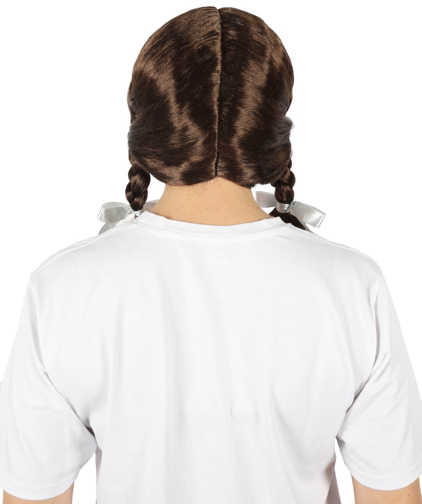 HPO Adult Women'S Country Wig Mahogany Brown – Soft Waves, Hair for Every Event, Flame-retardant Synthetic Fiber