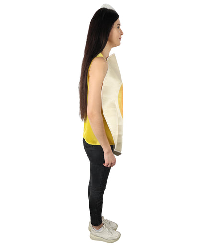 Unisex Funny Meat and Egg Breakfast Costume Set | Suitable for Halloween | Flame-retardant Synthetic Fabric