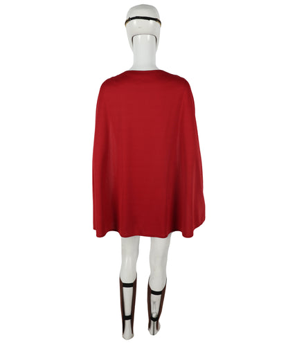 Women's Multiple Historical Roman Soldier Costume | Suitable for Halloween | Synthetic Fabric