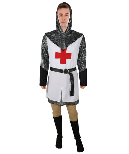 Men's Medival Night Multiple Costume | Suitable for Halloween | Synthetic Fabric