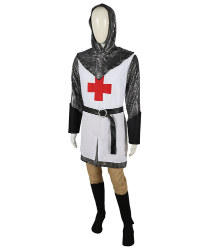 Men's Medival Night Multiple Costume | Suitable for Halloween | Synthetic Fabric