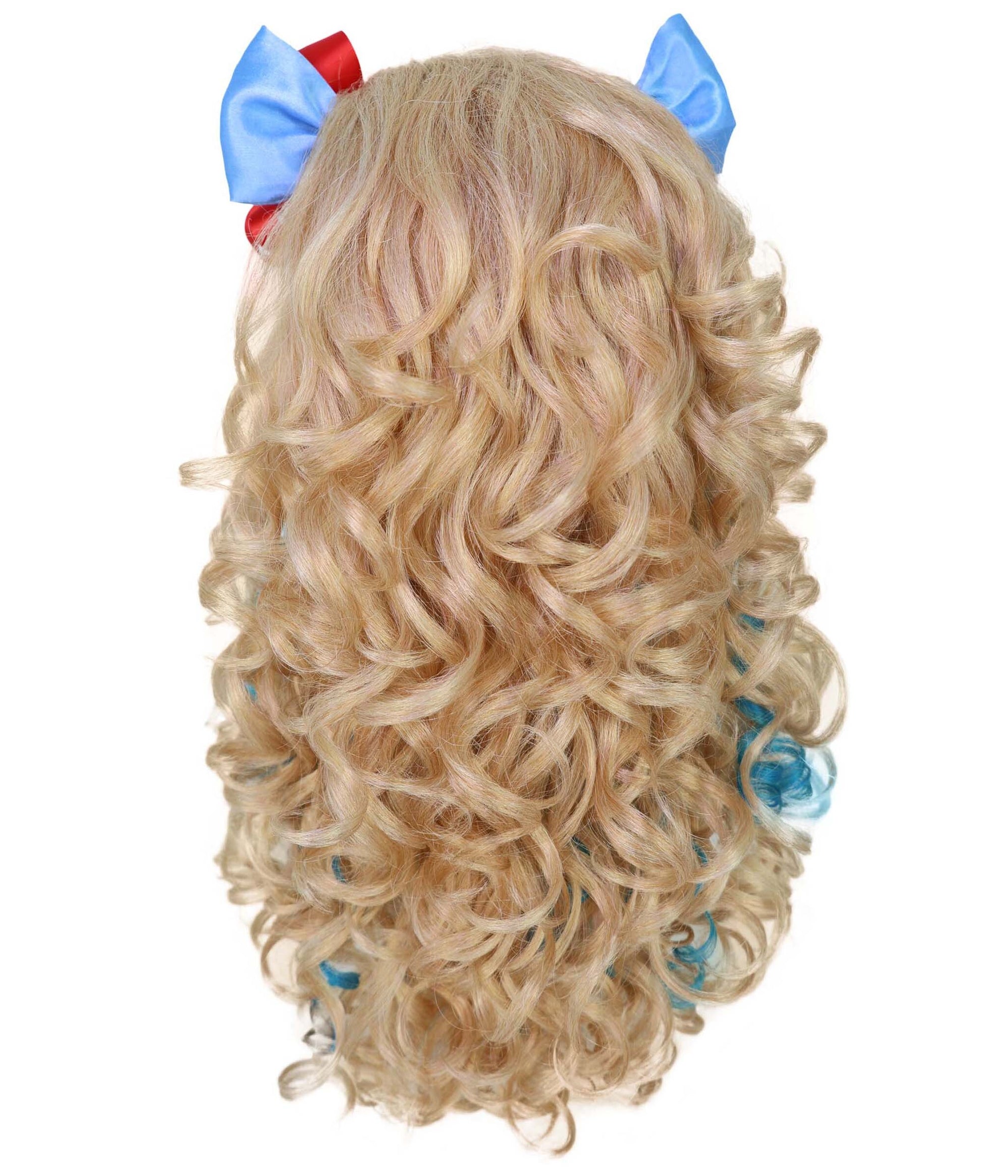 Teens Fictional Sea Monster Wavy Wig