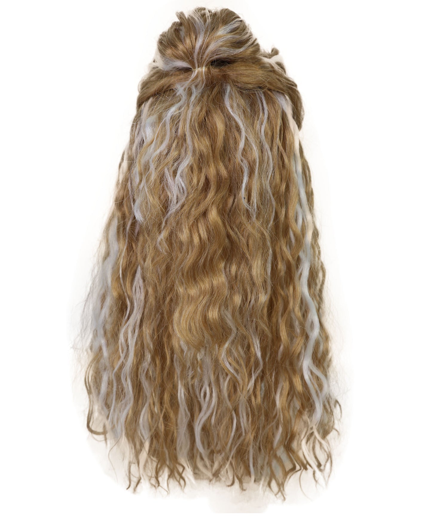 Women's Princess Bride Buttercup Wig | White & Blonde Mixed Long Wig's for Dress-Up