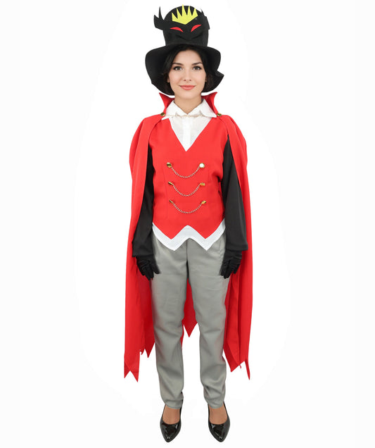 Anime Owl Sorceress Cosplay Costume | Women’s Fantasy-Inspired Cloak, Top & Pants Set | Halloween Outfit for Conventions, Stage & Parties
