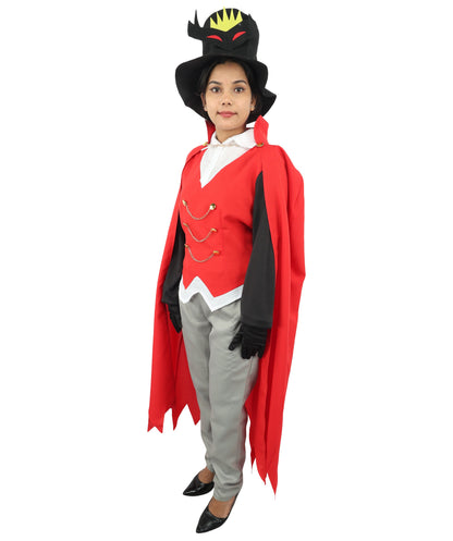 Anime Owl Sorceress Cosplay Costume | Women’s Fantasy-Inspired Cloak, Top & Pants Set | Halloween Outfit for Conventions, Stage & Parties