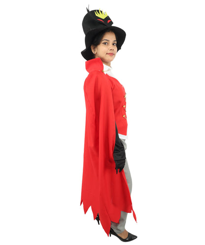Anime Owl Sorceress Cosplay Costume | Women’s Fantasy-Inspired Cloak, Top & Pants Set | Halloween Outfit for Conventions, Stage & Parties