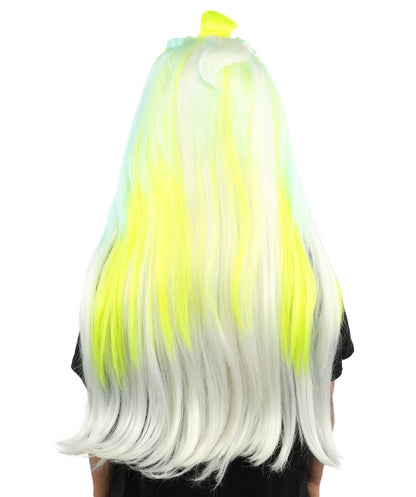Heroine-Inspired Drag Queen Wig | Custom Styled Extra Long Wig for Women | Adjustable Cap for Halloween, Cosplay, Stage & Roleplay