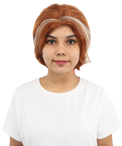 Women’s Fantasy Extra Long Copper Brown Braided Warrior Wig | Animated Character Inspired Hair with Breathable Cap | Ideal for Cosplay, Halloween & Themed Events