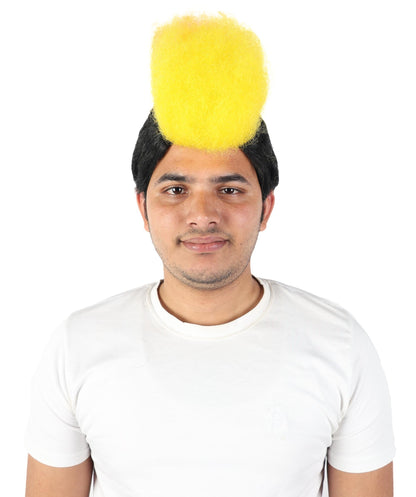 Men’s German Flag Mohawk Wig – Multicolor Spiky Hair | Accessory for Sports, Parties & Events