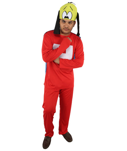 Men’s Multicolor Superhero Costume | Outfit with Cape and Cap | Ideal for Halloween, Cosplay & Parties