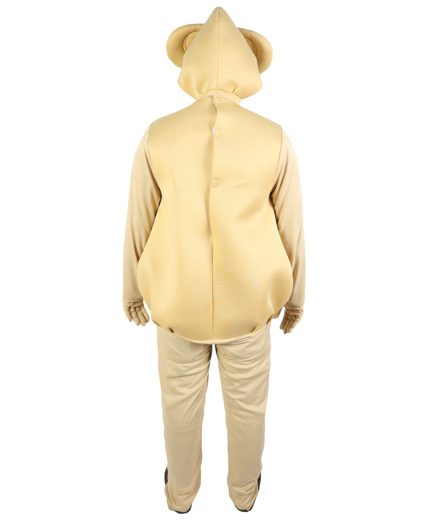 Friendly Alien Costume for Adults | Blonde Bodysuit with Alien Headpiece | Sci-Fi Inspired Outfit for Halloween, Cosplay, Parties & Roleplay