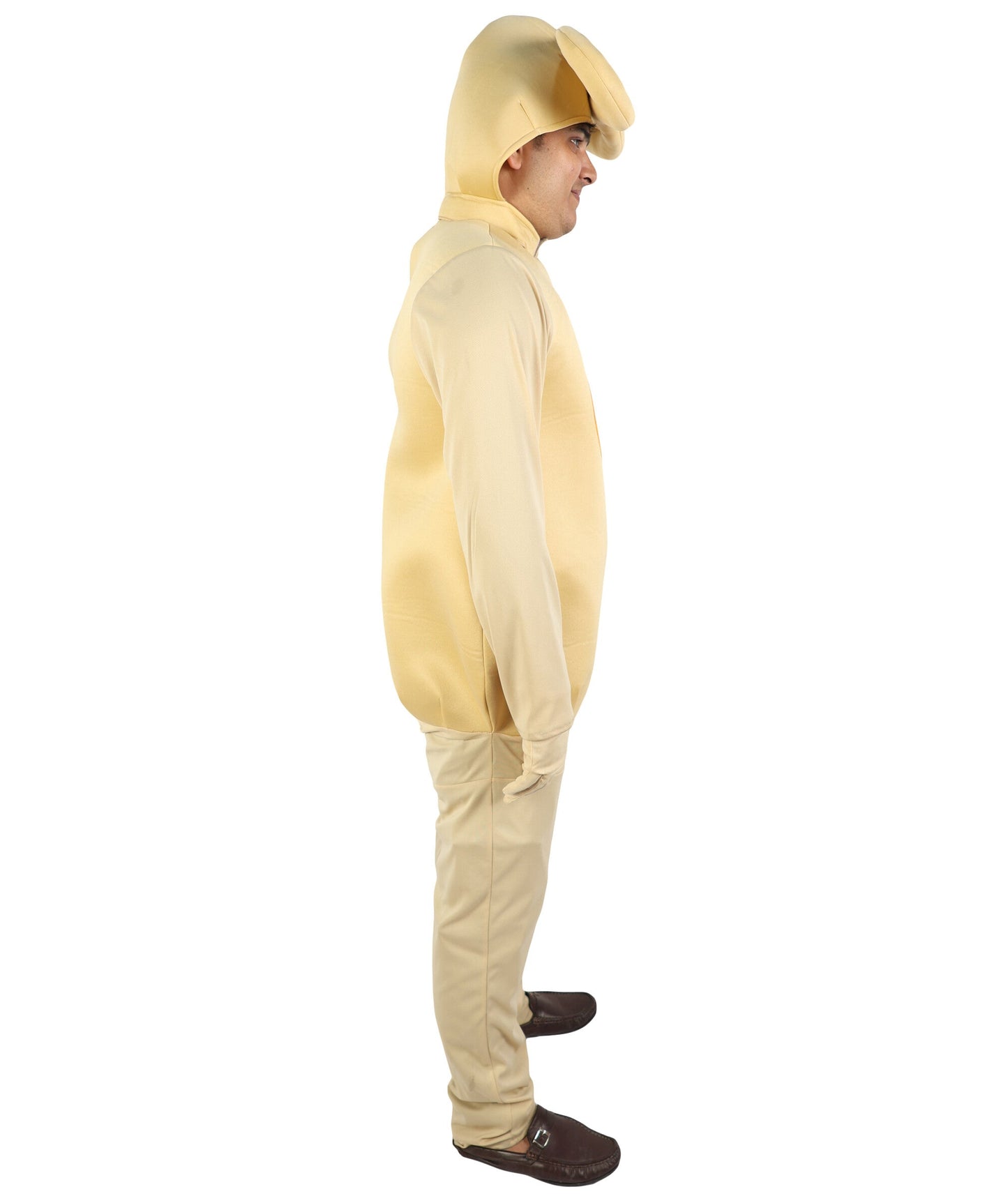 Friendly Alien Costume for Adults | Blonde Bodysuit with Alien Headpiece | Sci-Fi Inspired Outfit for Halloween, Cosplay, Parties & Roleplay