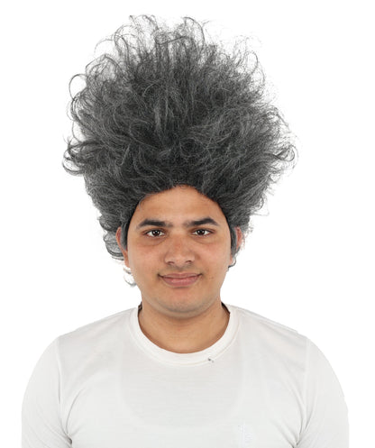 Adult Grey Spiky Wig | Boxing Promoter-Inspired Hair Accessory | Ideal for Halloween Cosplay and Sports