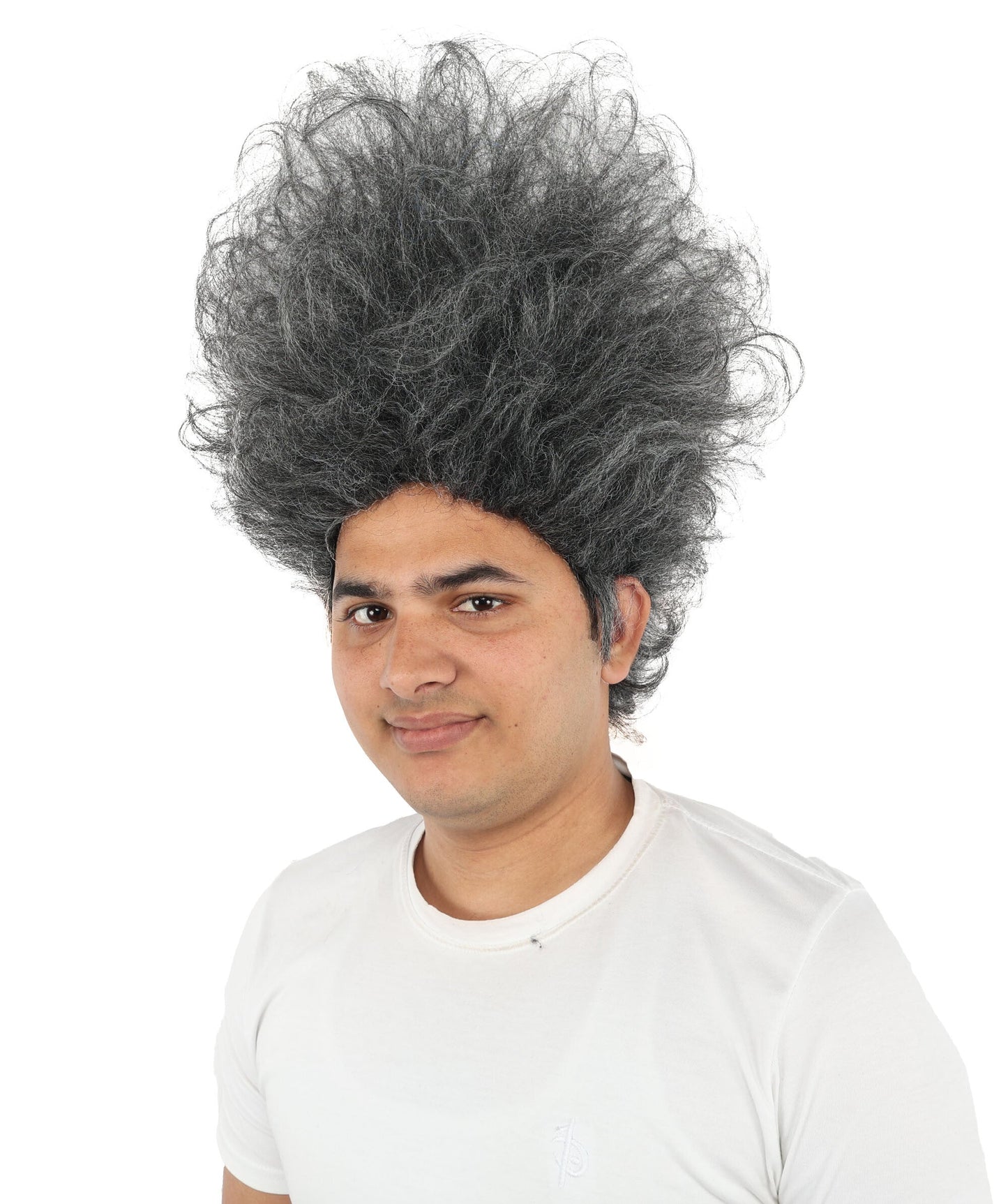 Adult Grey Spiky Wig | Boxing Promoter-Inspired Hair Accessory | Ideal for Halloween Cosplay and Sports