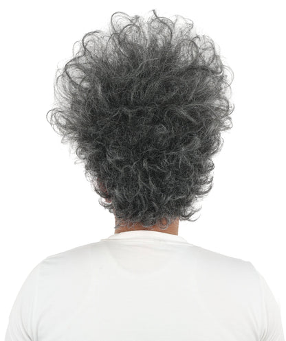 Adult Grey Spiky Wig | Boxing Promoter-Inspired Hair Accessory | Ideal for Halloween Cosplay and Sports