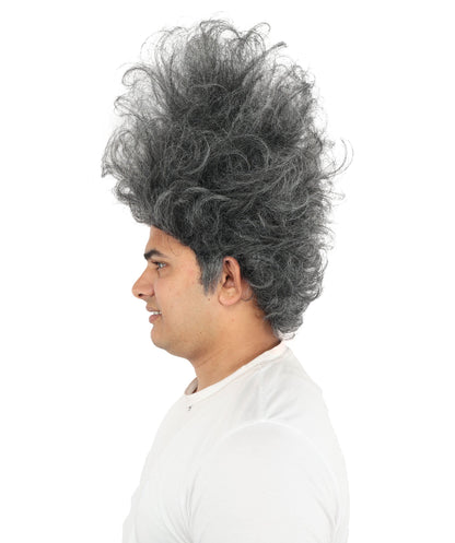 Adult Grey Spiky Wig | Boxing Promoter-Inspired Hair Accessory | Ideal for Halloween Cosplay and Sports