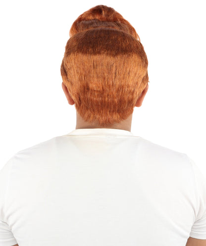 Adult Men's Skyward Spiky Wig | Auburn Brown with Breathable Cap | Ideal for Halloween, Cosplay, Theater And Themed Parties