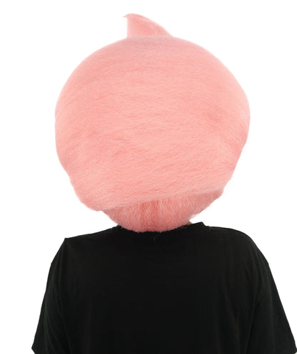 Adult Women’s Short Pink Spiky Wig | Dramatic Swept Volume | Ideal for Halloween Cosplay and Themed Party