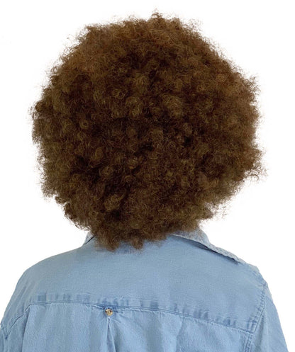 HPO Afro Wig for Bundle Adult & Teen with Beard Mustache Brush & Palette
