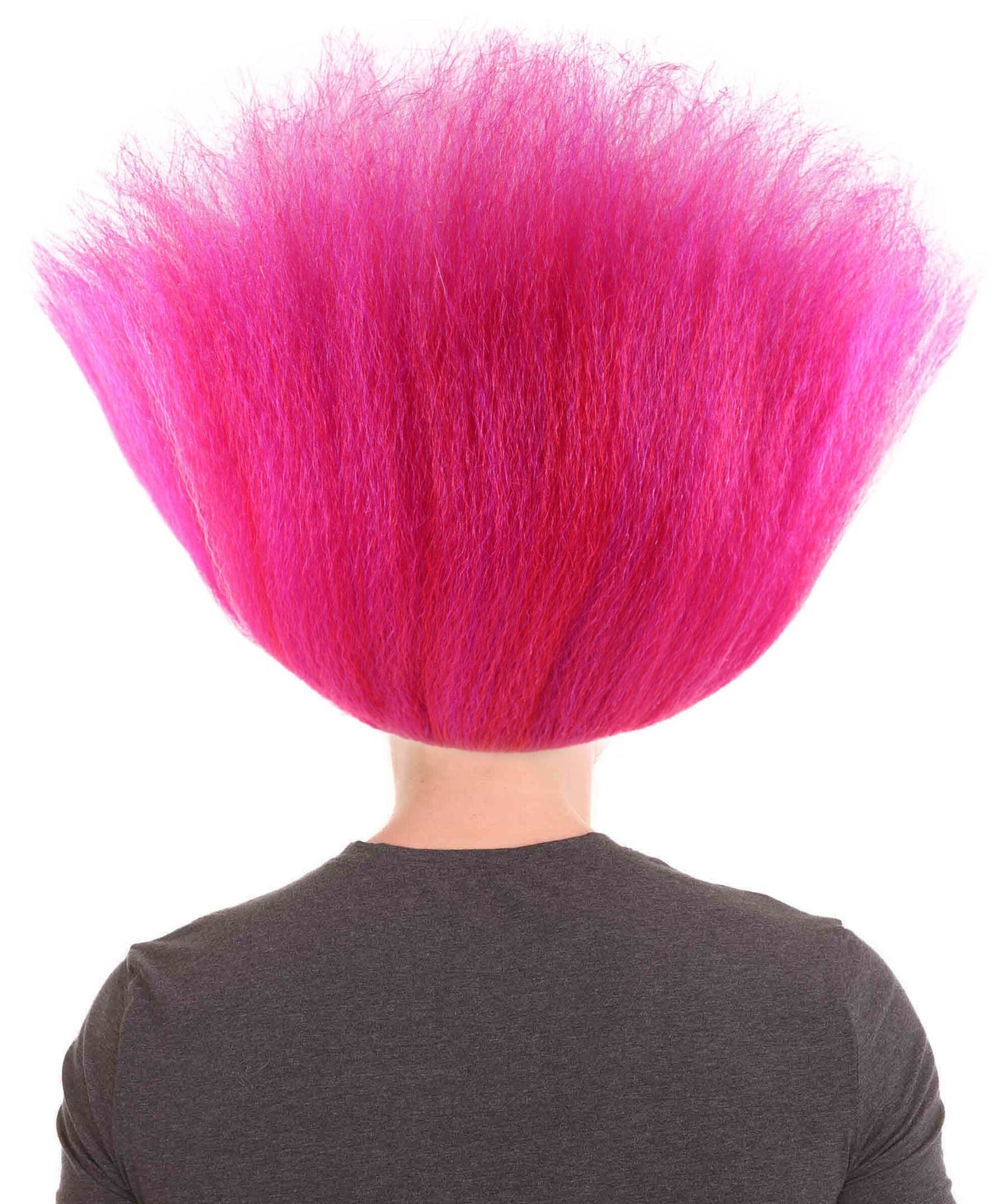 HPO Troll King Wig with Eyebrows Mustache for Bundle Adult & Teen Hair Accessory