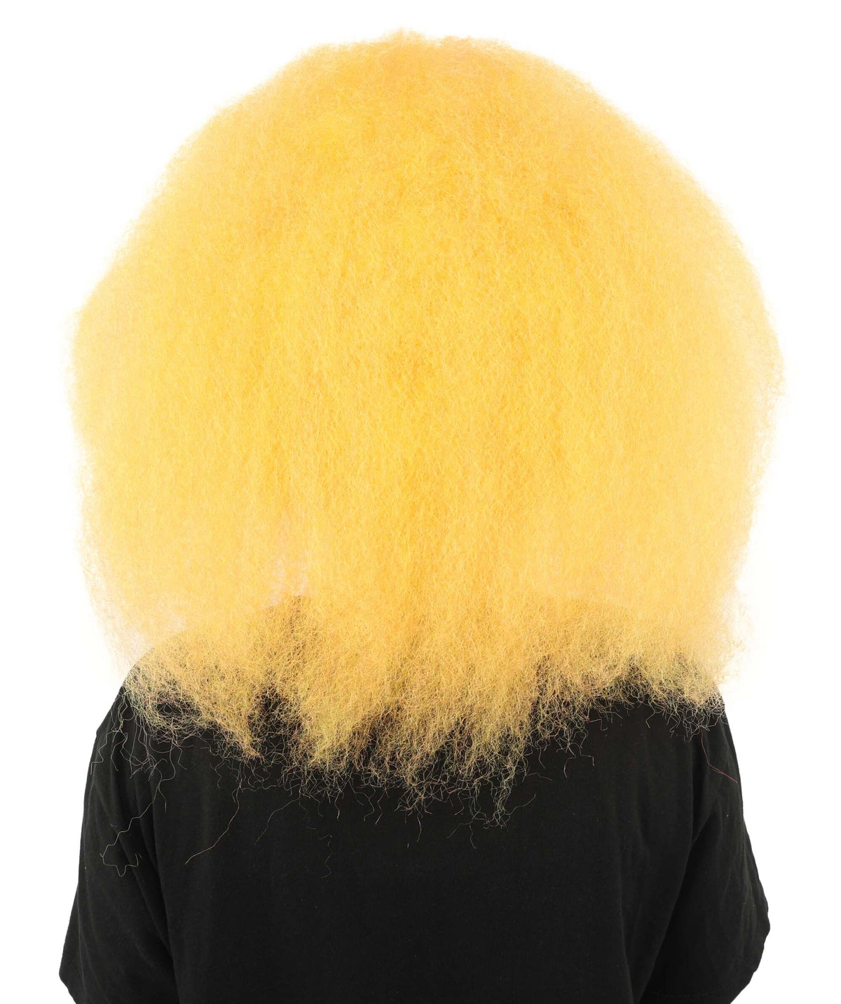 Adult Tangerine Orange Afro Wig | Fluffy Short Hair with High Volume Rounded Style | Ideal for Halloween, Cosplay & Theme Events