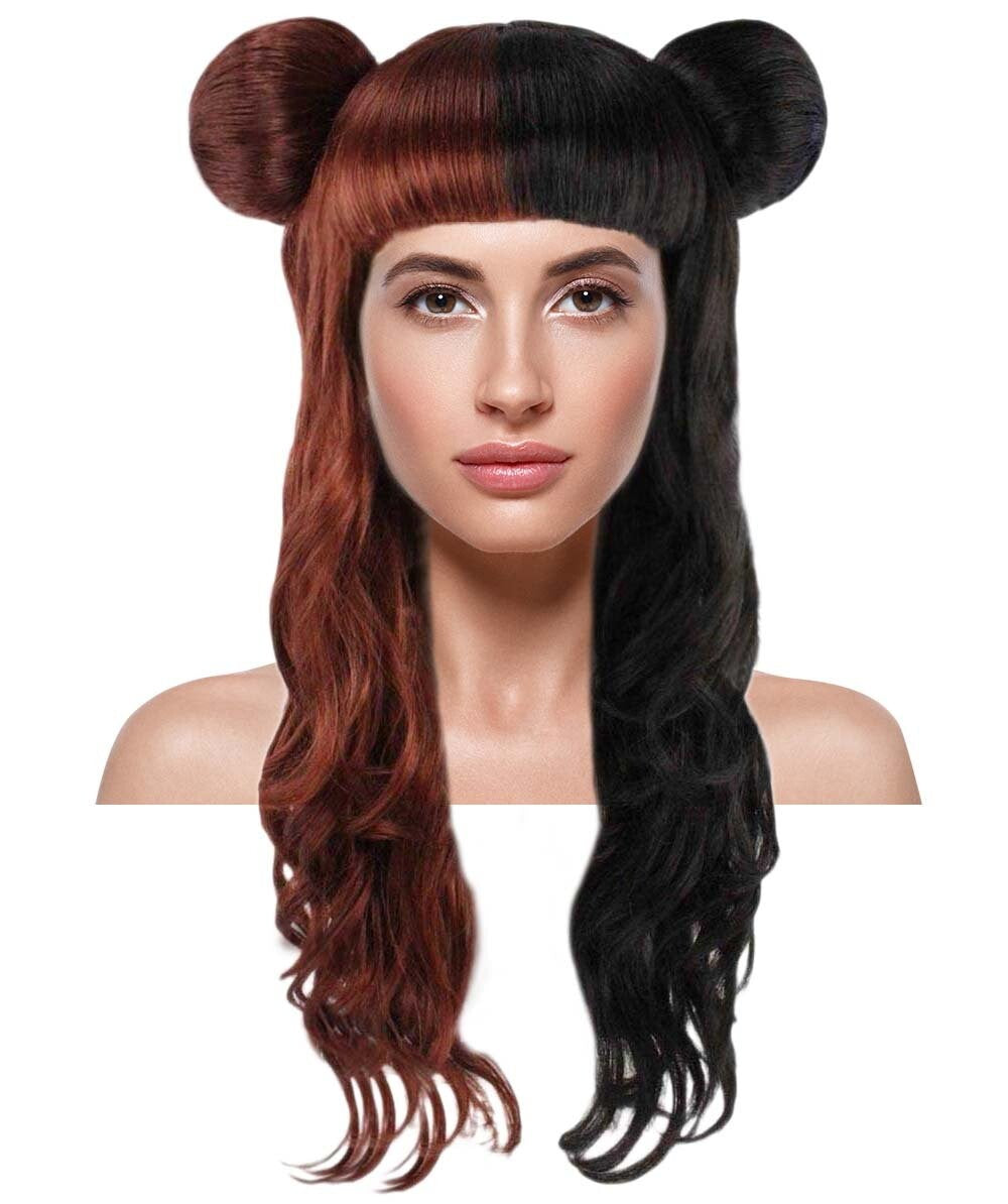 HPO Singer Womens Wig | Two tone Celebrity Wig | Premium Breathable Capless Cap