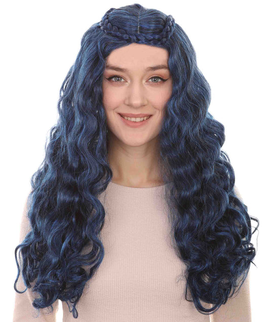  Dark Blue TV/Movie Party Fancy Cosplay Halloween Wig