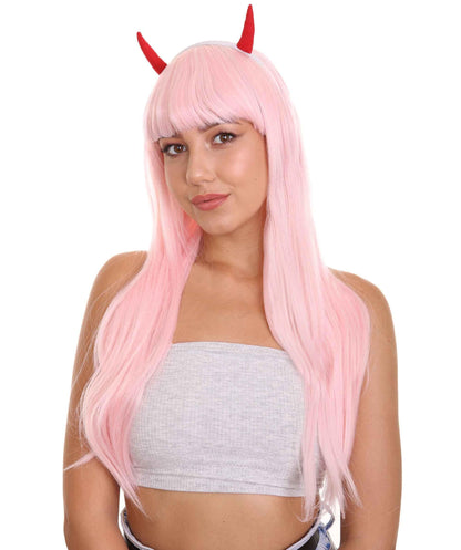 Devil Horns Base Wig