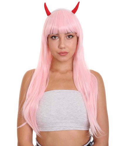 Devil Horns Base Wig