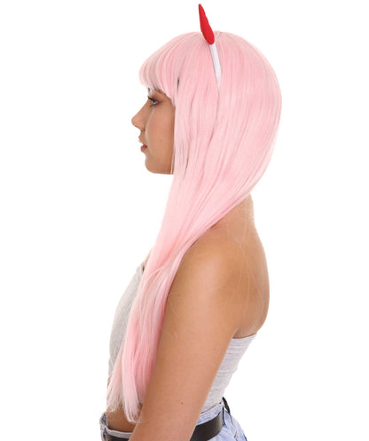 Devil Horns Base Wig