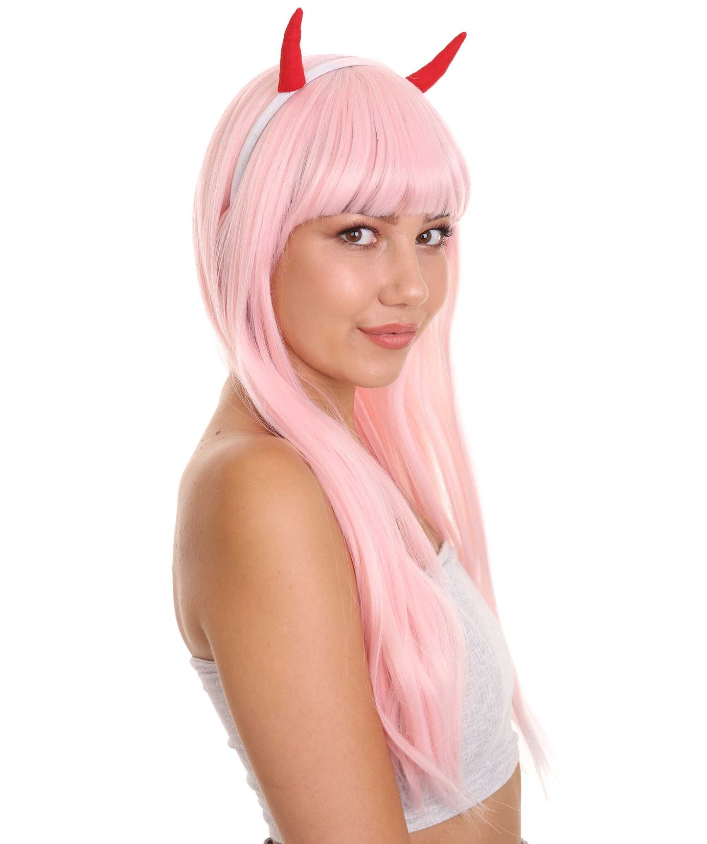 Devil Horns Base Wig