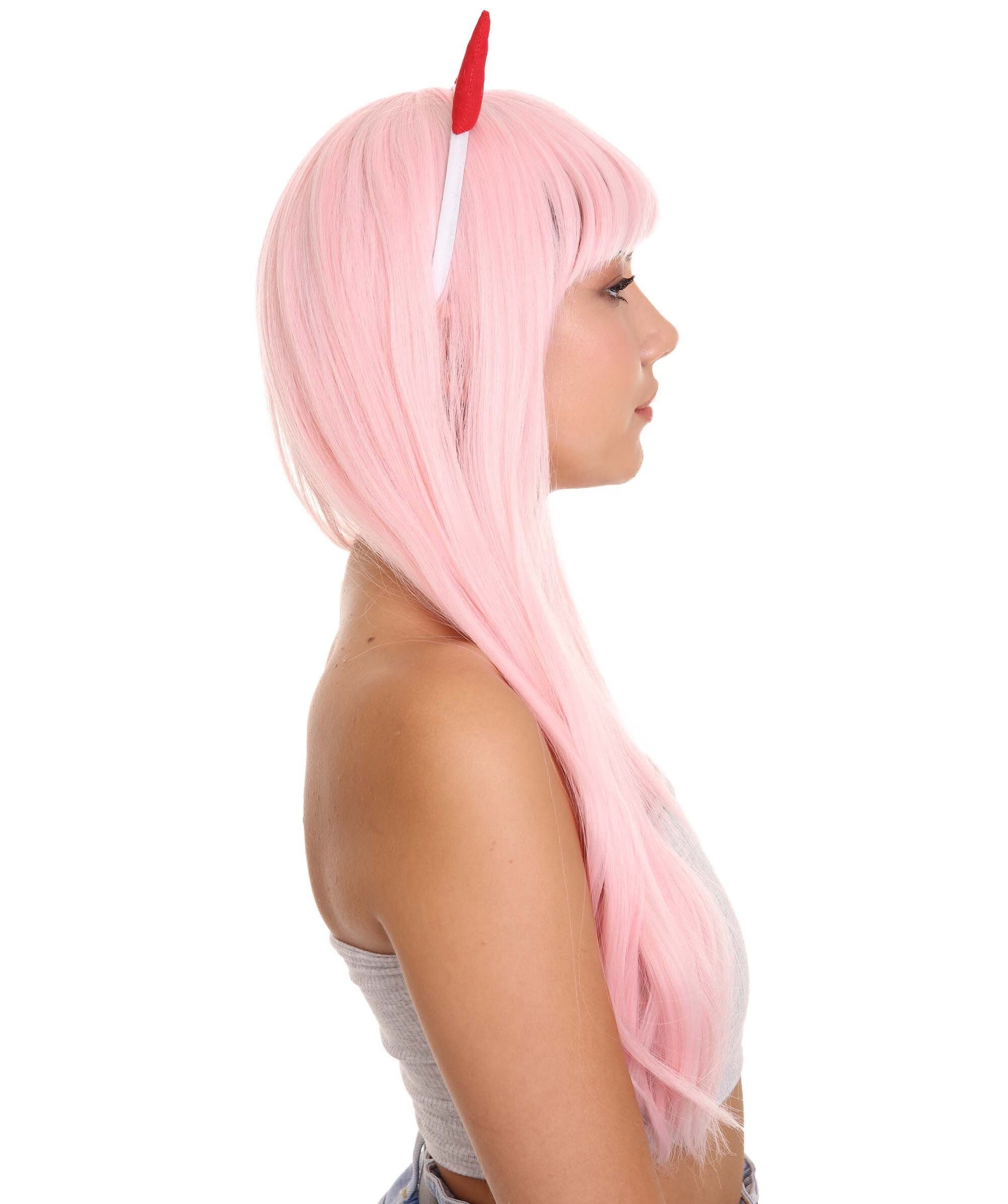 Devil Horns Base Wig